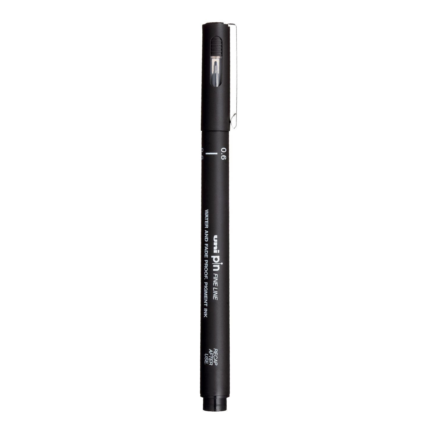 0.6 Black Uni Pin 200 Fine Line Pen