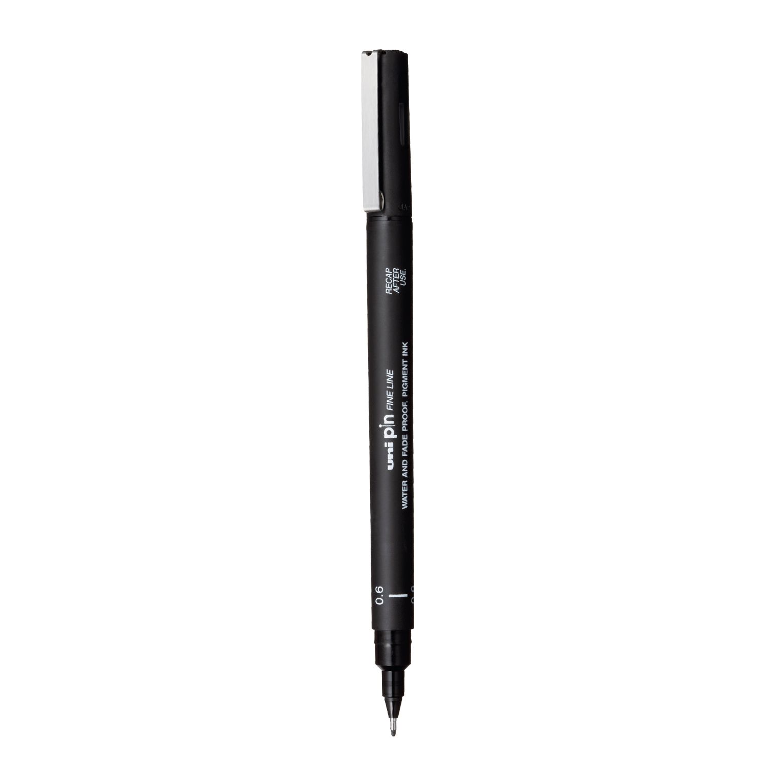 0.6 Black Uni Pin 200 Fine Line Pen