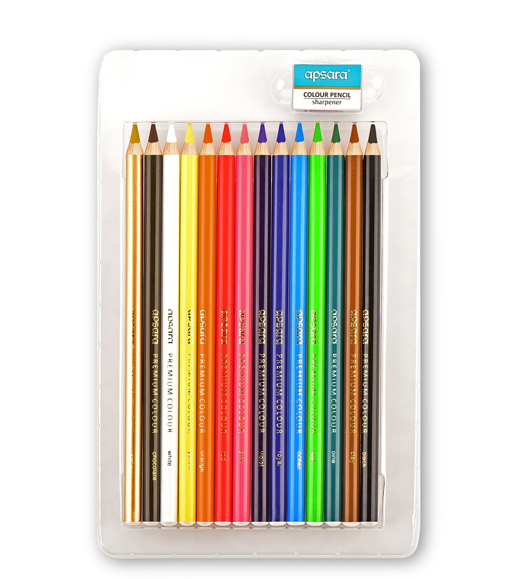 Apsara 14 Premium Colour Pencils