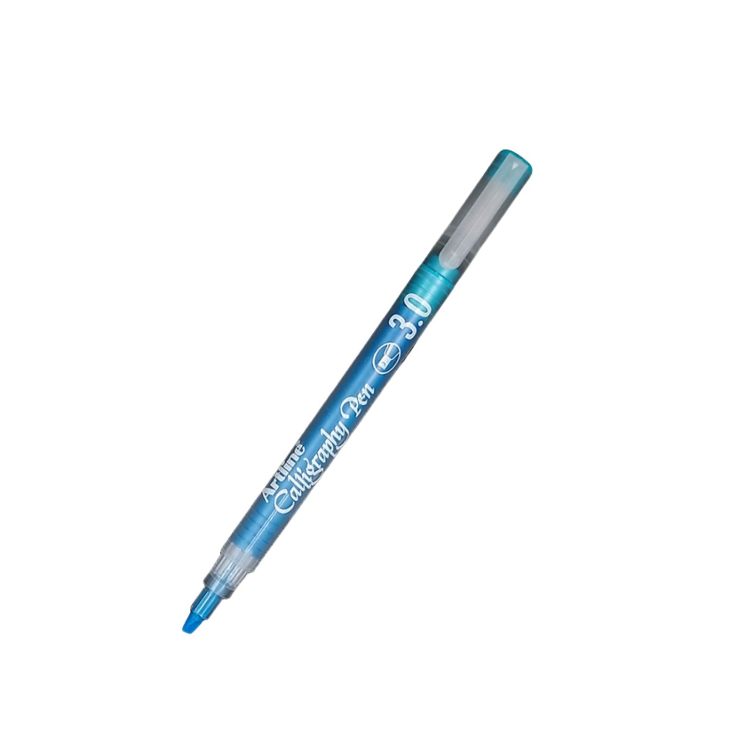 Artline Calligraphy Pen 3mm - Pastel Blue