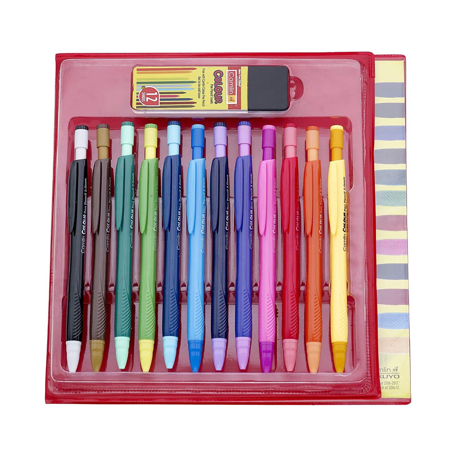 Camlin Colour Pen Pencil - Set of 12