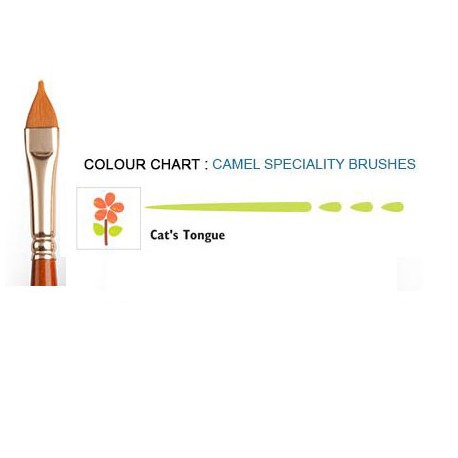 Camlin Speciality Brush - Cat's Tongue No.10