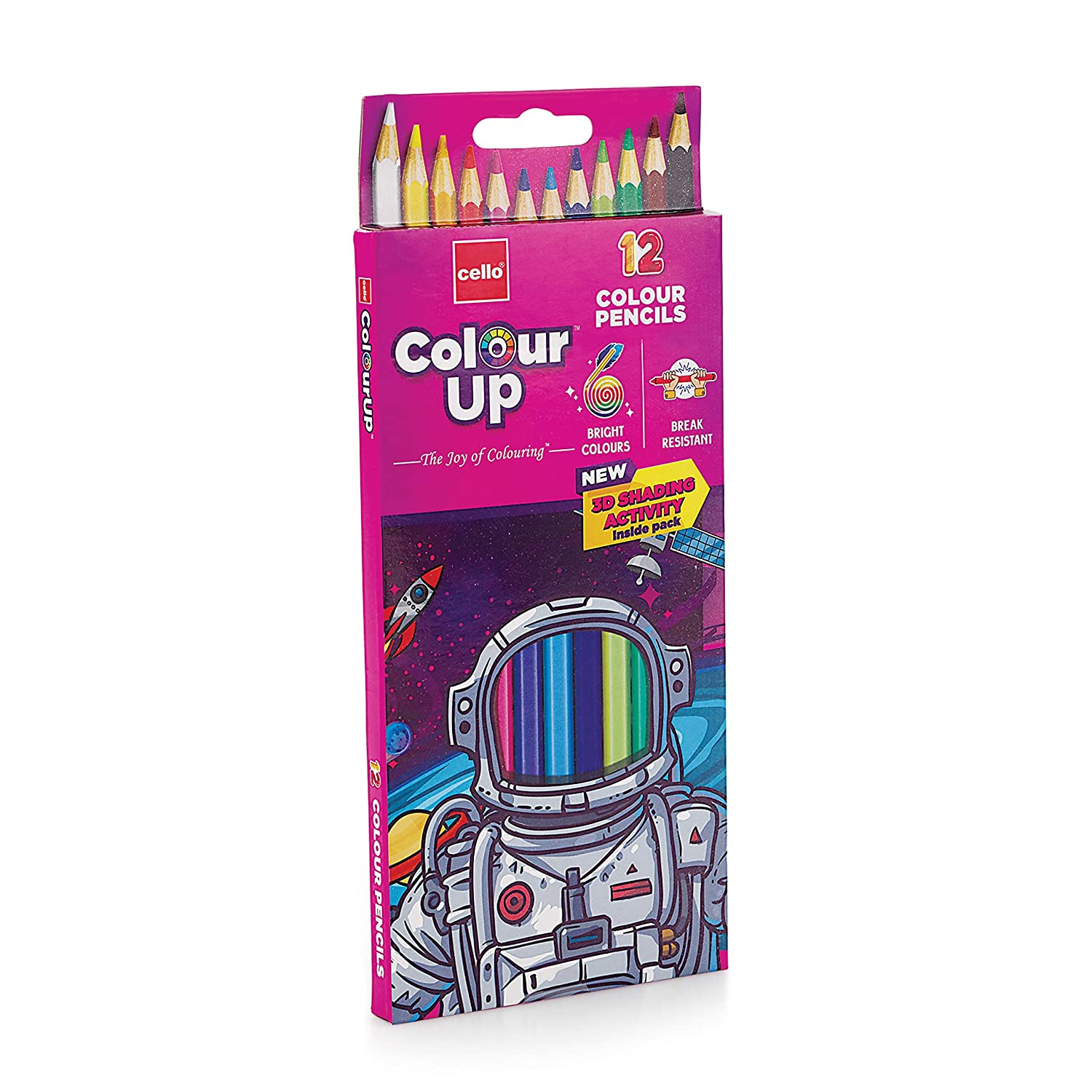 Cello ColourUp Colour Pencils 12 Shades