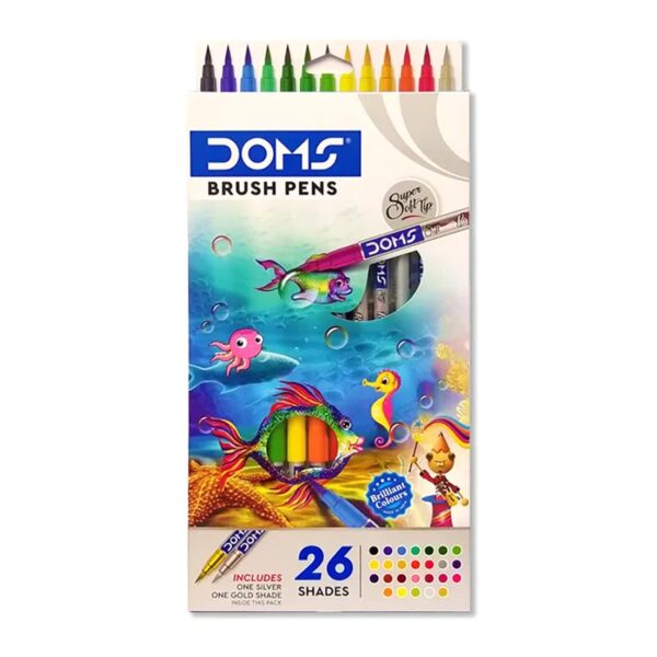 Doms Brush Pen - 26 Shades