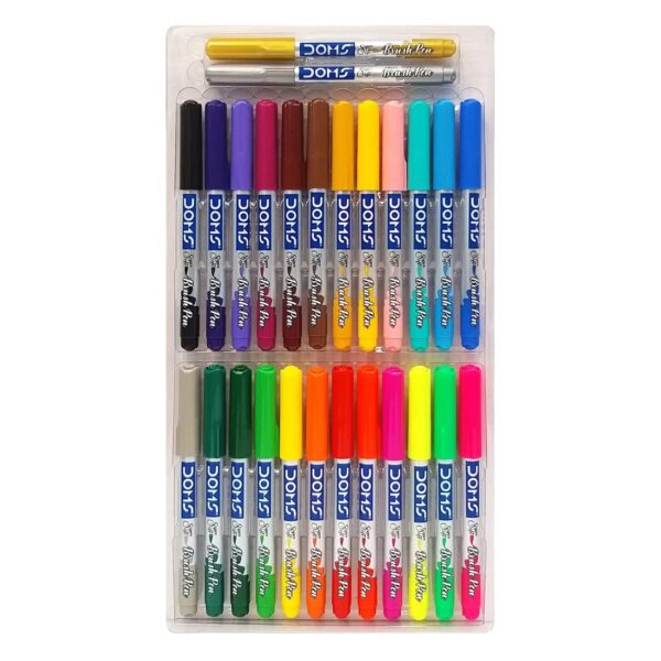 Doms Brush Pen - 26 Shades