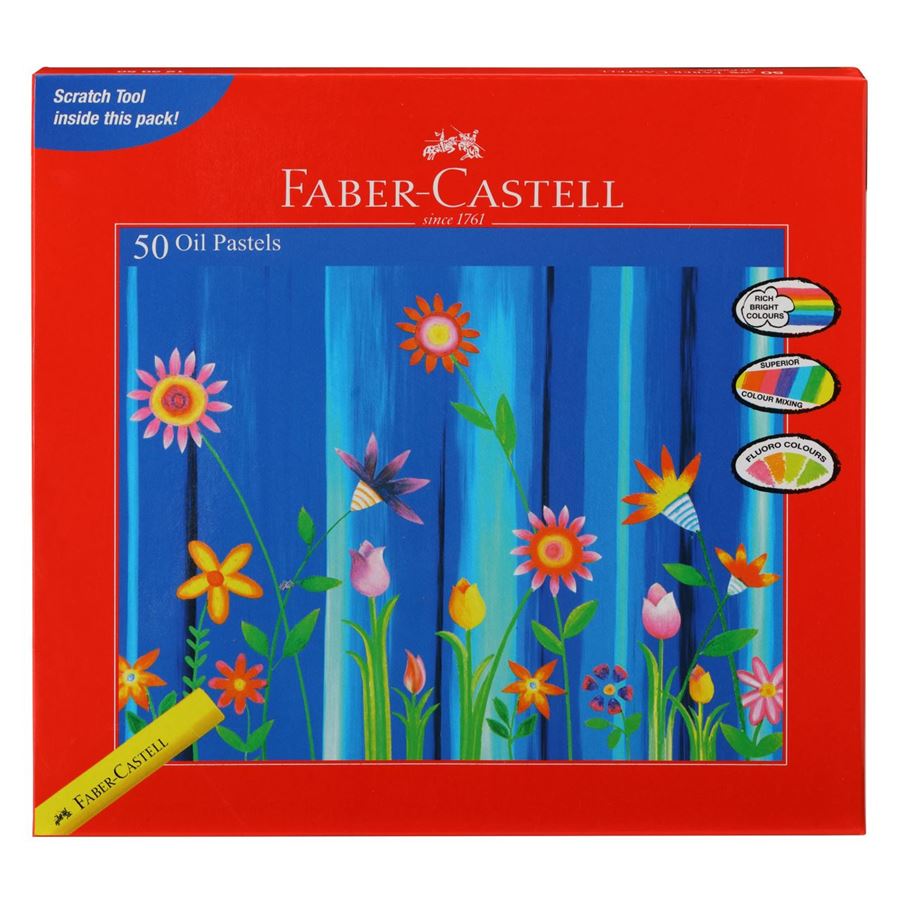 Faber Castell 50 Oil Pastels