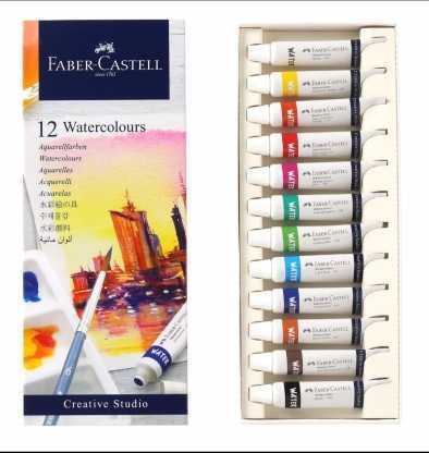 Faber Castell Creative Studio 12 Watercolour 9ml