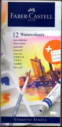 Faber Castell Creative Studio 12 Watercolour 9ml