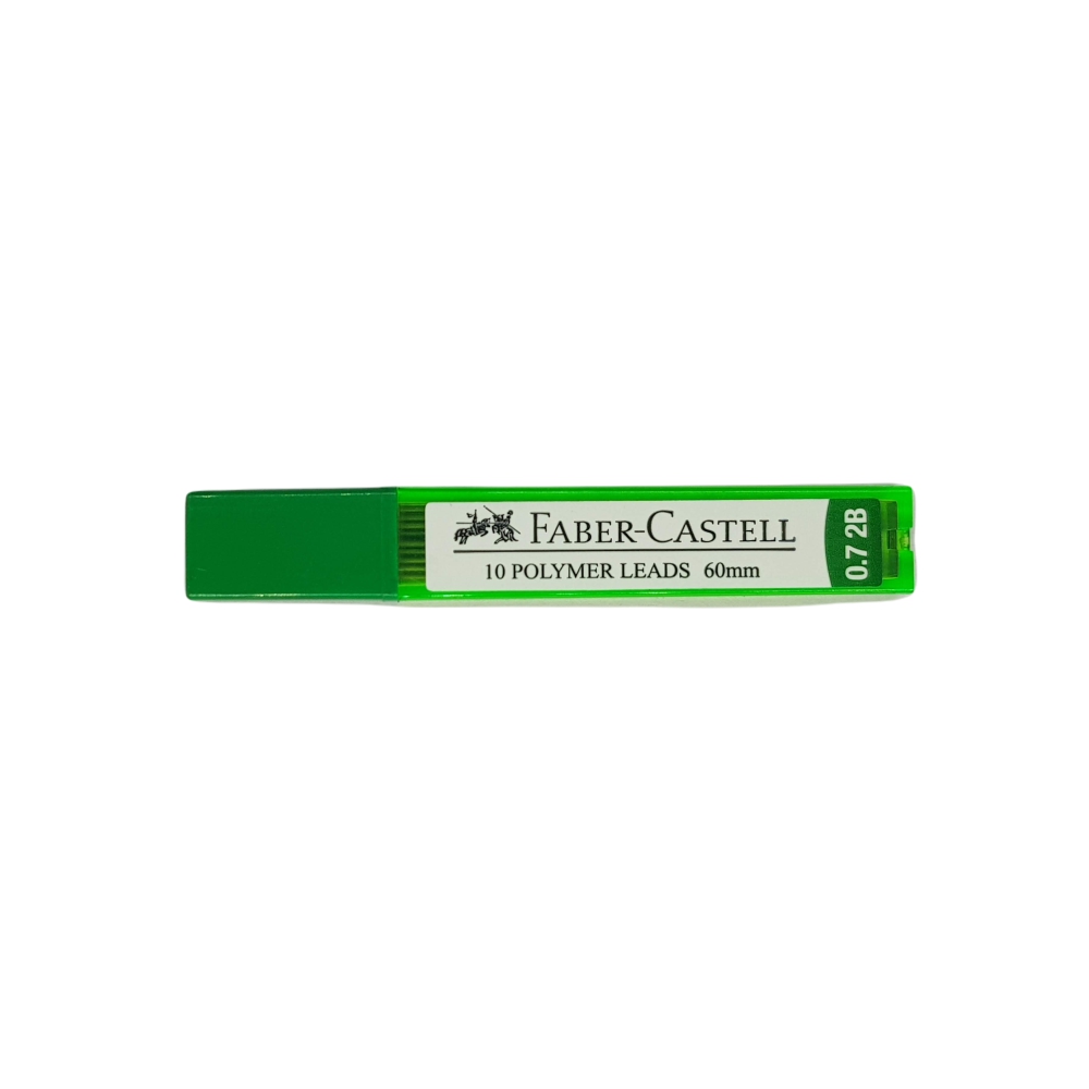 Faber Castell 0.7mm 2B 60mm Leads Tube