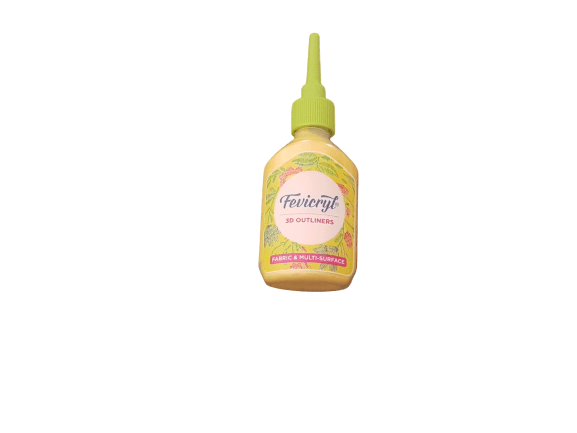 703 Yellow - Fevicryl 3D Outliner Regular 20ml