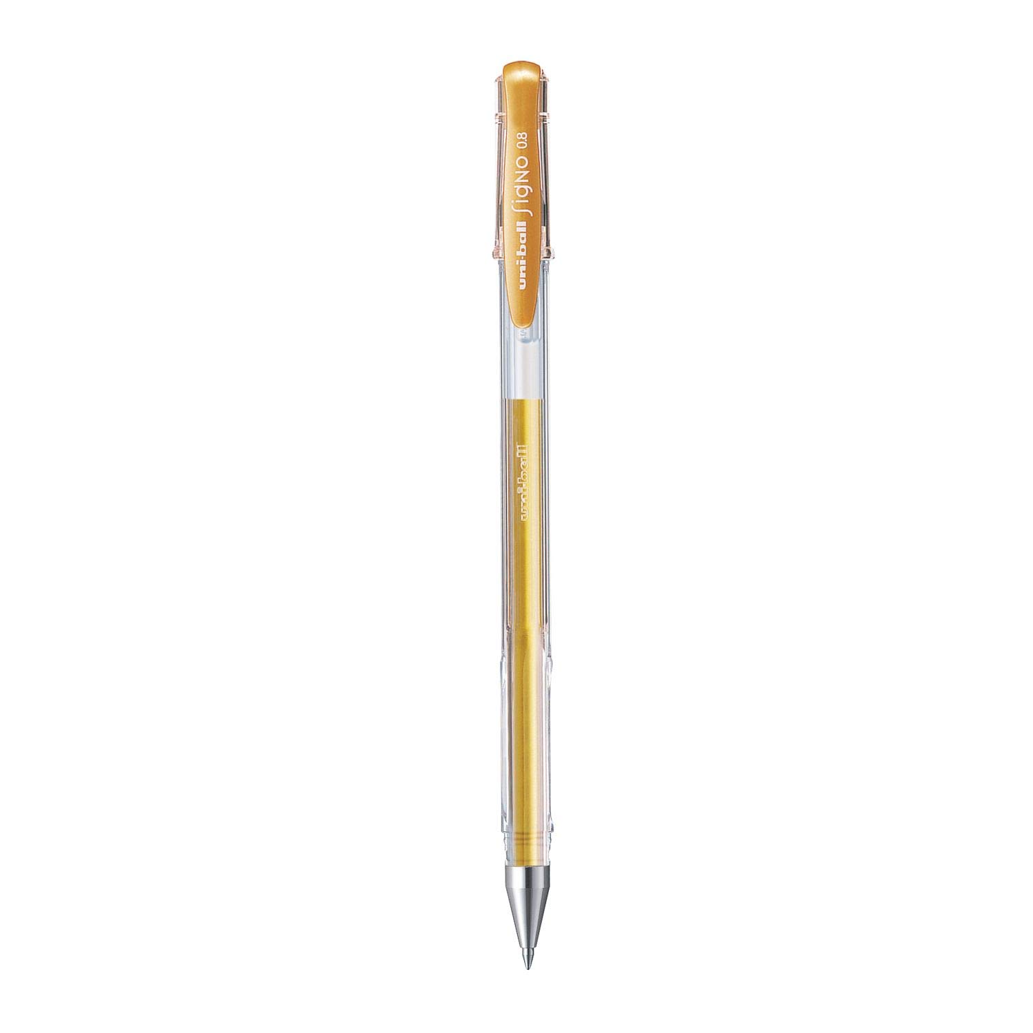 Uni-Ball Signo UM-100 Gel Pen - Gold