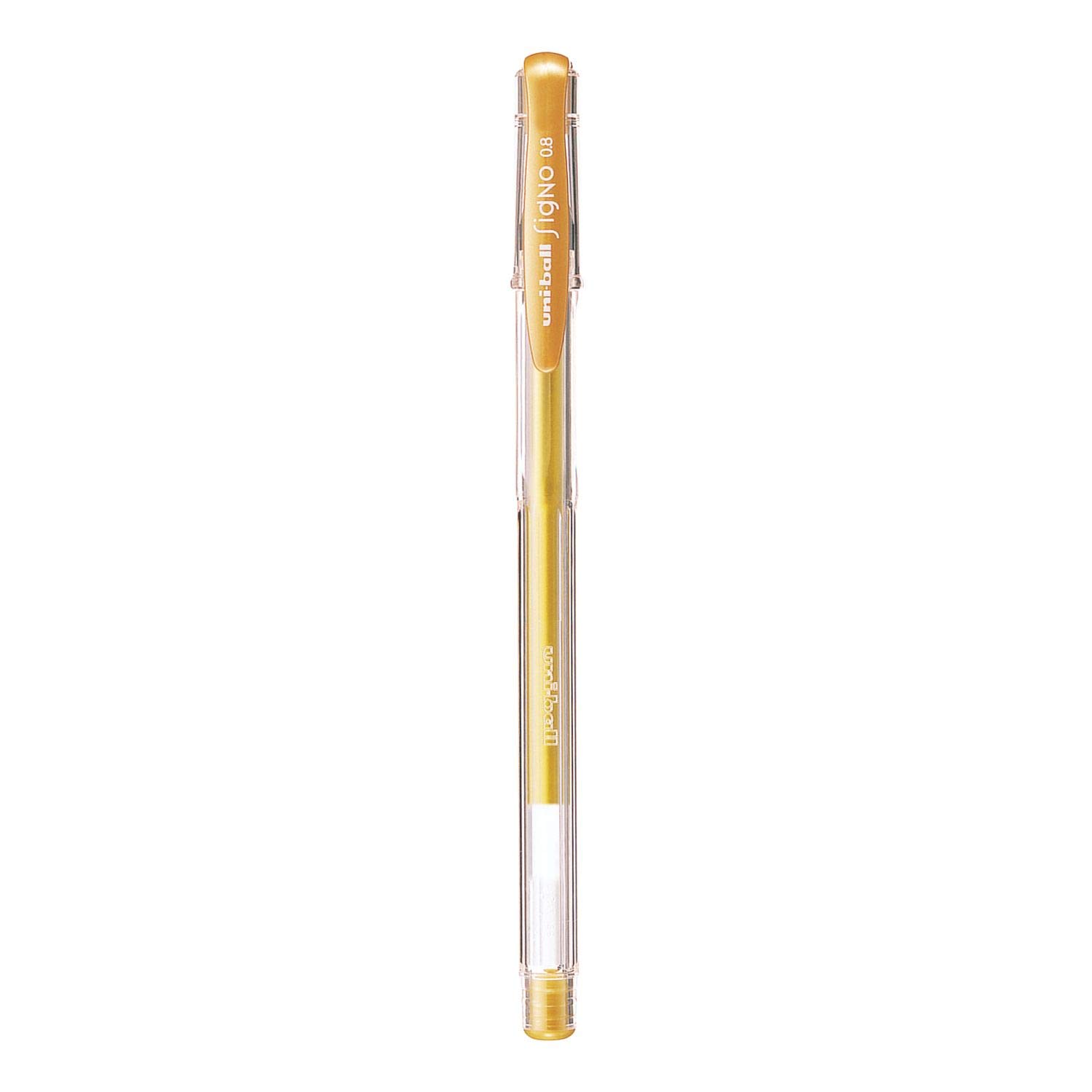 Uni-Ball Signo UM-100 Gel Pen - Gold