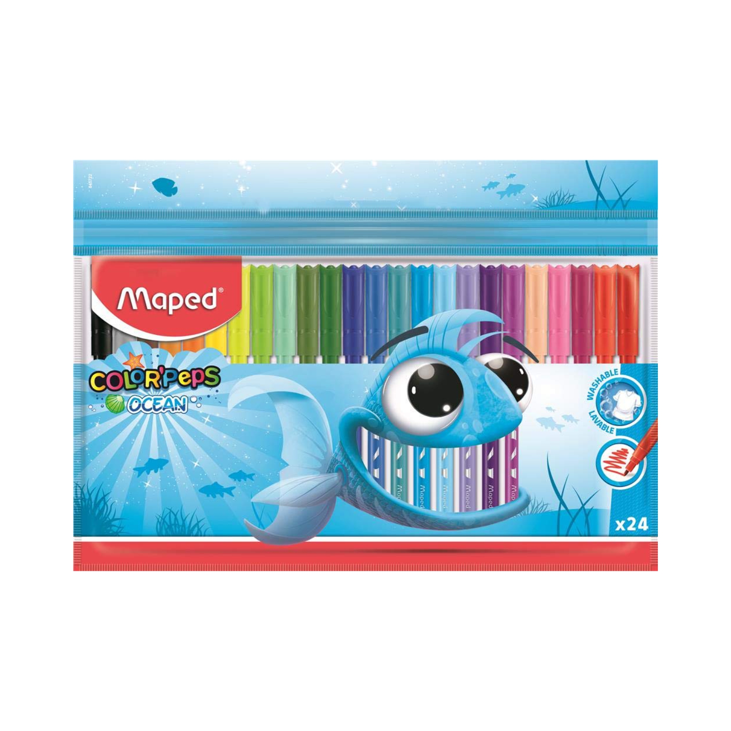 Maped Color Peps Ocean Felt Pen - 24 Shades