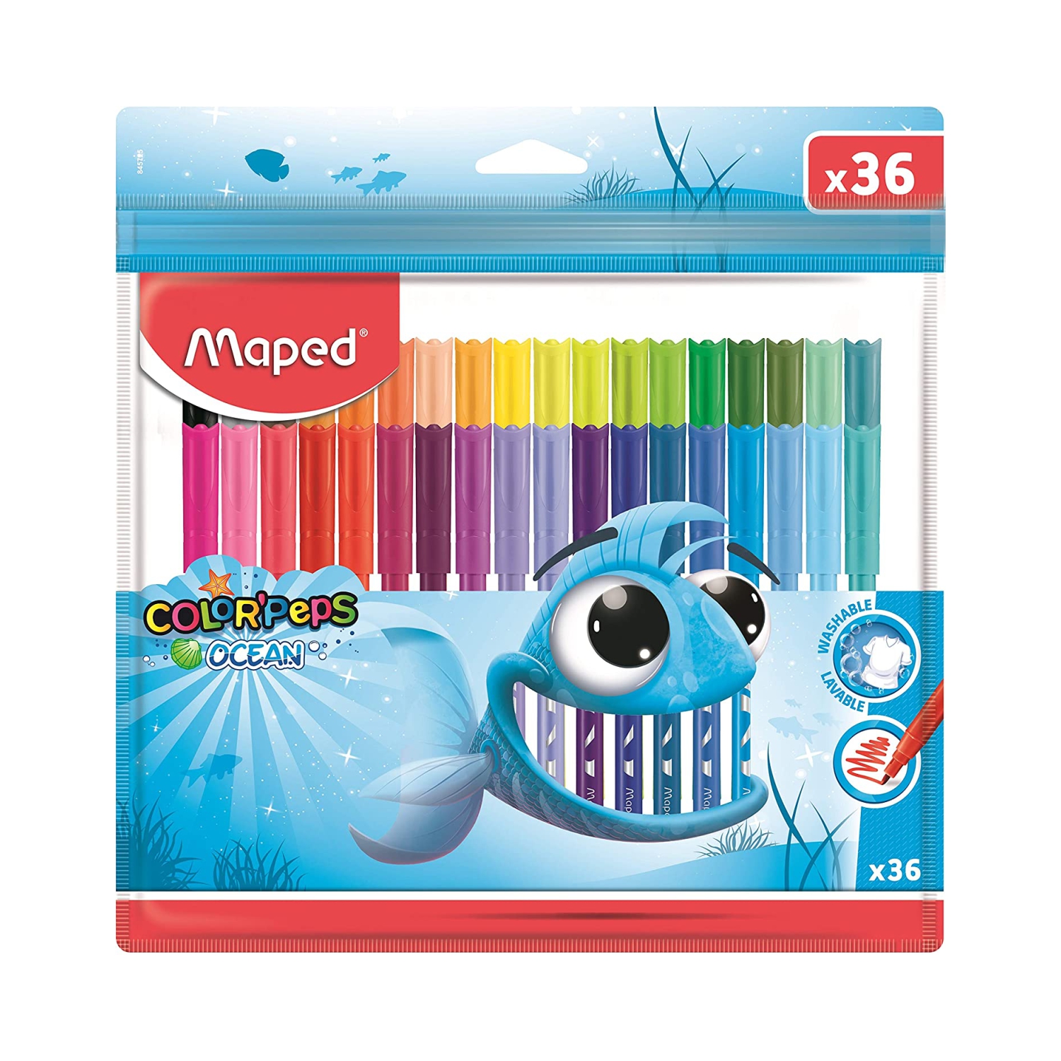 Maped Color Peps Ocean Felt Pen - 36 Shades