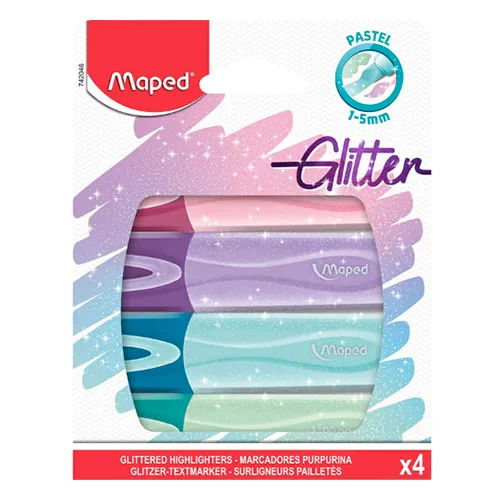 Maped Glitter Highlighter - 4 shades 742046