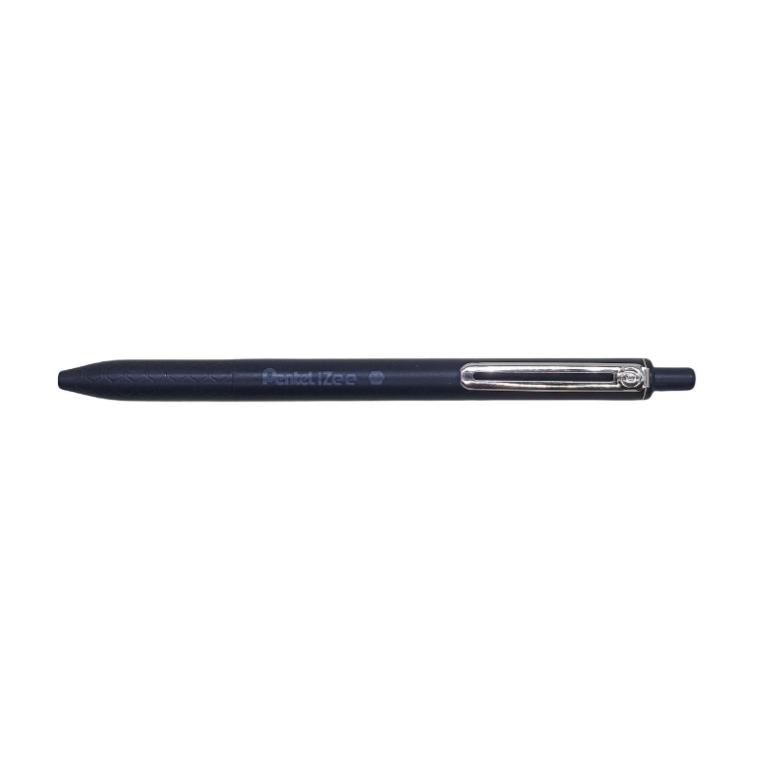 Pentel Izee Click Ballpoint Pen Black Ink - Black Body