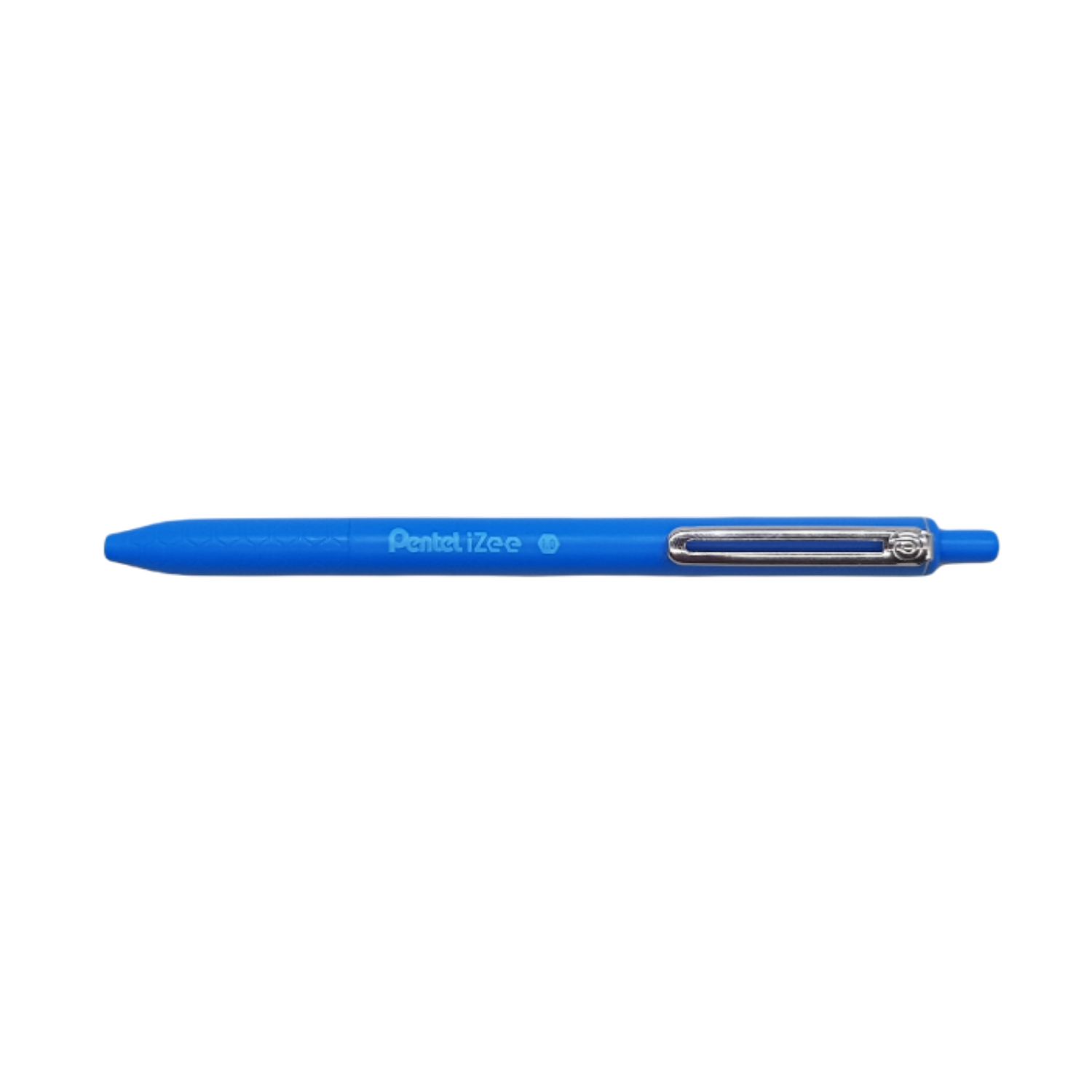 Pentel Izee Click Ballpoint Pen Blue Ink - SkyBlue Body