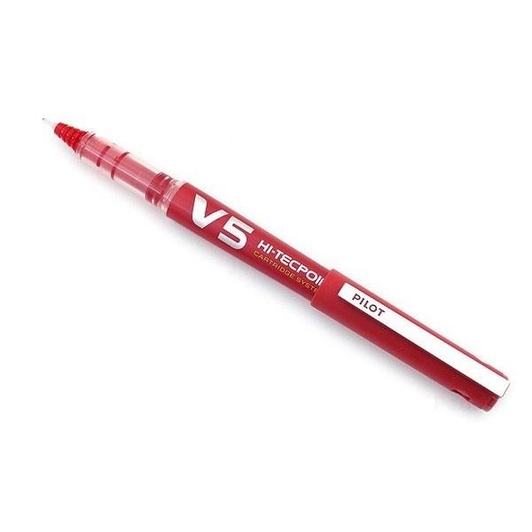 Pilot Hi-Tecpoint V5 Cartridge System Red