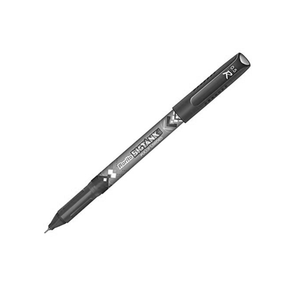 Rorito Bigtank Gel Pen - Black