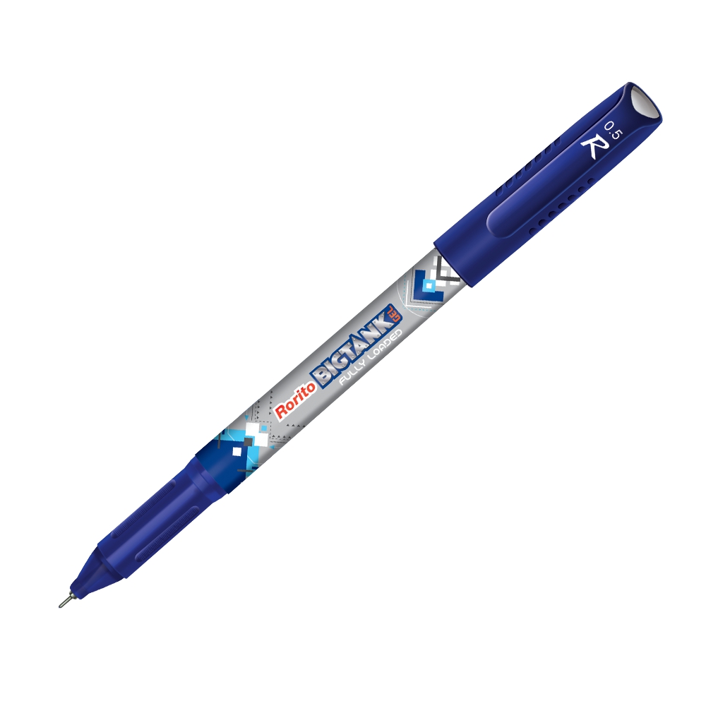 Rorito Bigtank Gel Pen - Blue