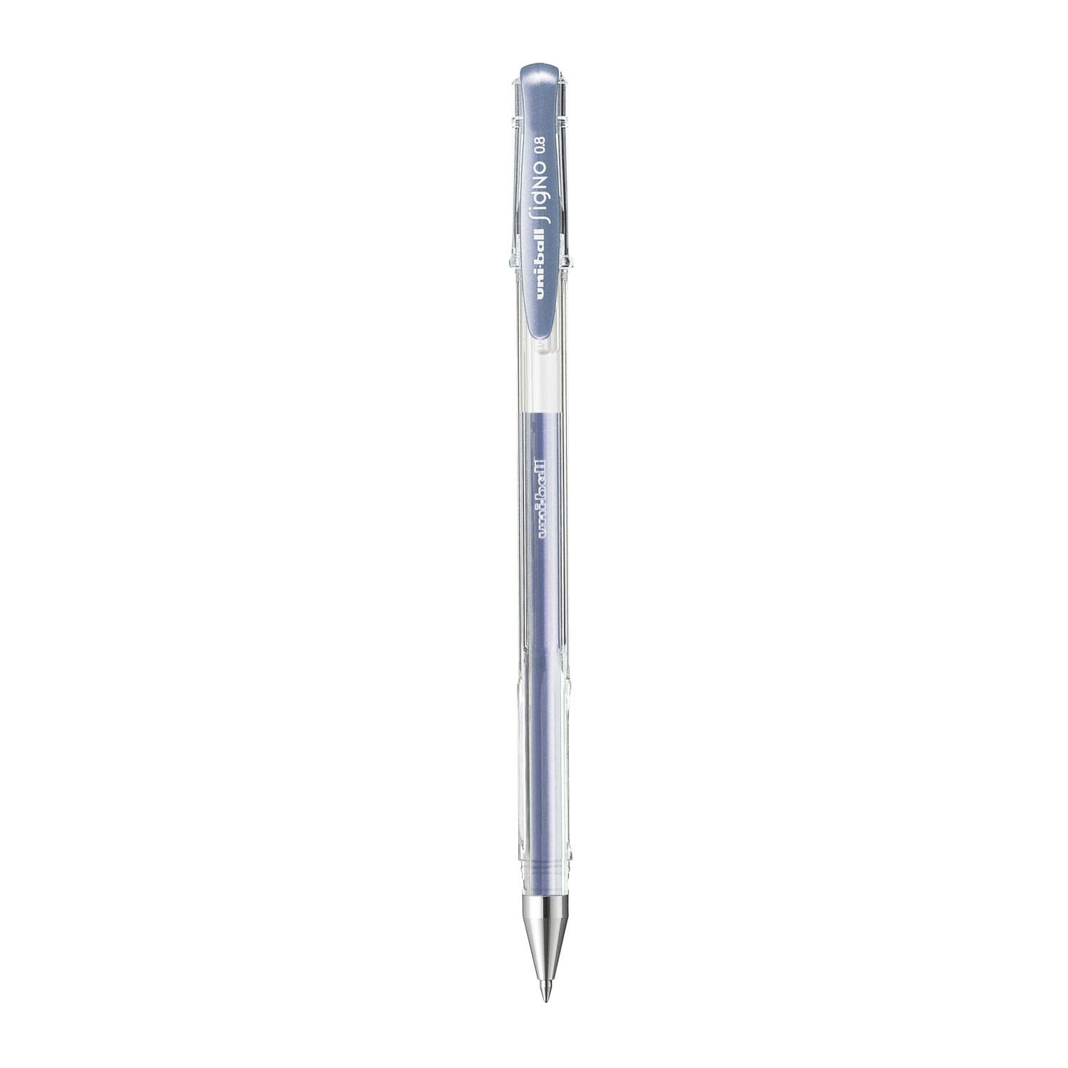 Uni-Ball Signo UM-100 Gel Pen - Silver