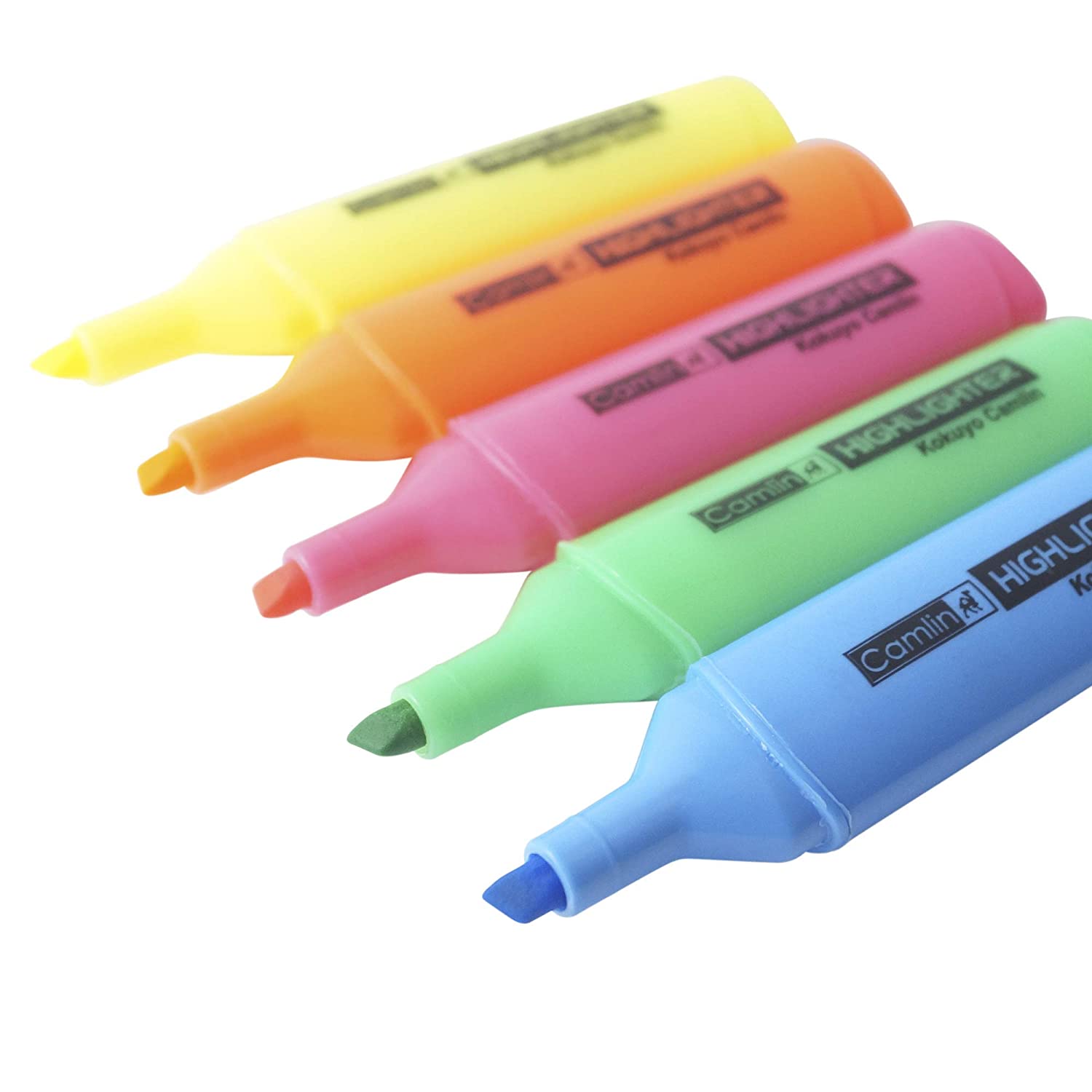 Camlin Highlighter - Pack of 5 Assorted Colors